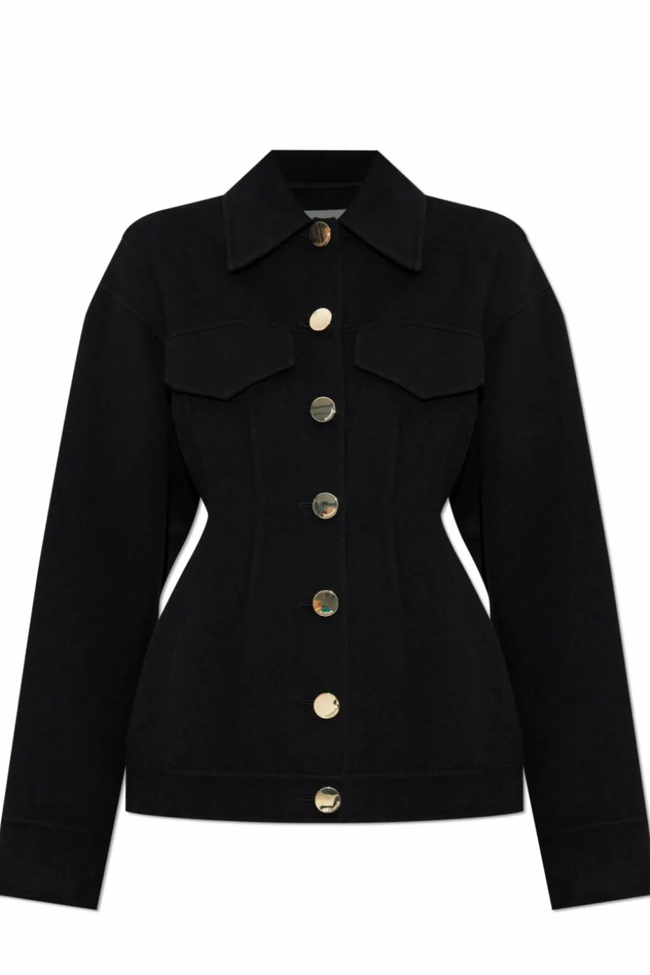Sportmax CZARNY Kurtka `Ego`