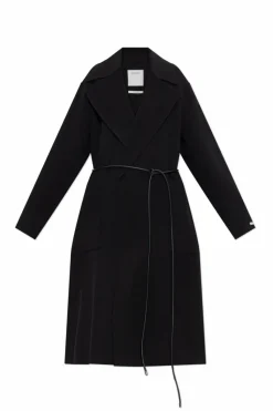 Sportmax CZARNY Płaszcz `Abate`