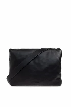 Sportmax CZARNY Skórzana torba ‘Soffy’