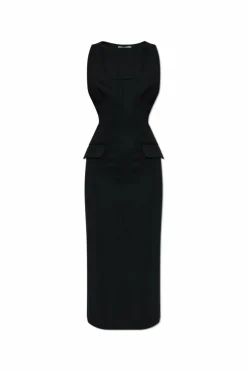 Sportmax CZARNY Sukienka `Ruta`
