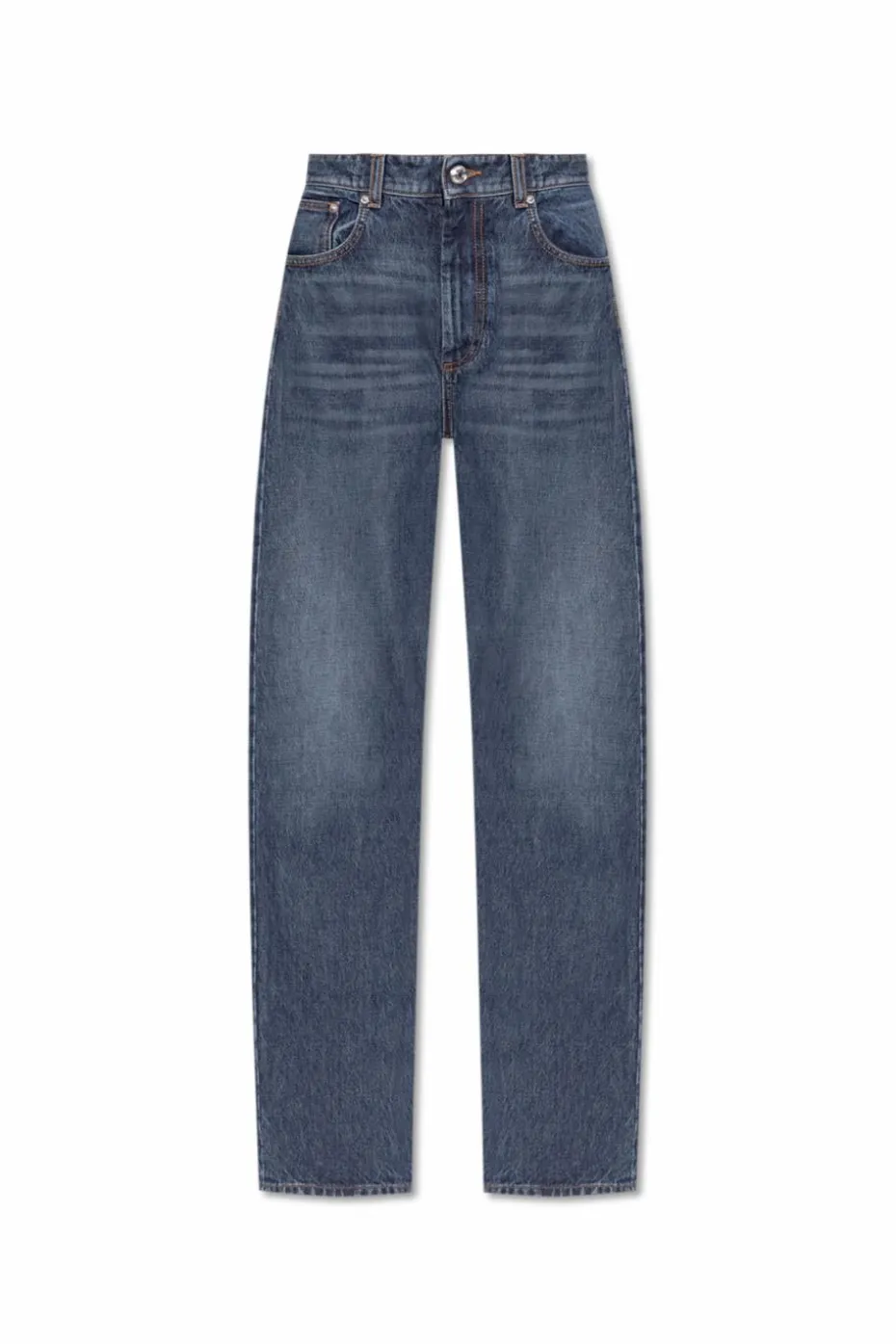 Sportmax GRANATOWY Jeansy z prostymi nogawkami `Tasso`