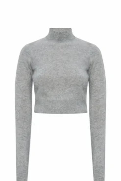 Sportmax SZARY Kaszmirowy sweter `Gubbio`