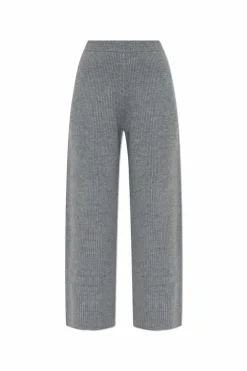 Sportmax SZARY Wełniane spodnie `Sella`