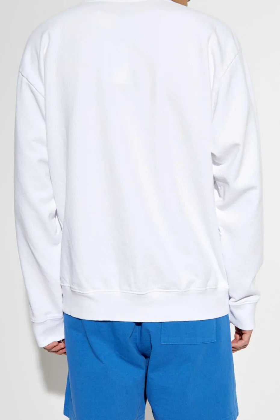 Sporty & Rich BIAŁY Bawełniana bluza