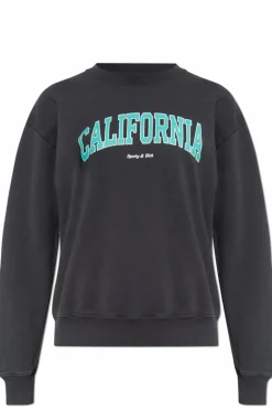 Sporty & Rich CZARNY Bluza z kolekcji `The Mountain`