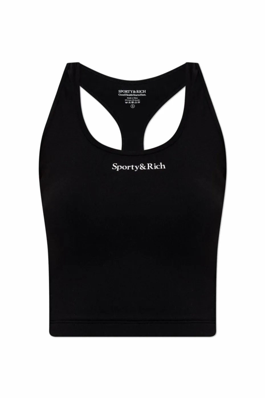 Sporty & Rich CZARNY Top z kolekcji `Core`