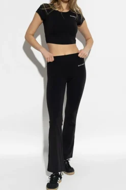 Sporty & Rich CZARNY Top z kolekcji `Core`