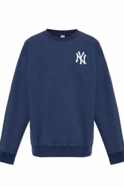 Sporty & Rich GRANATOWY Bluza z kolekcji `47 & The New York Yankees`