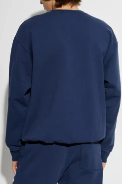 Sporty & Rich GRANATOWY Bluza z kolekcji `Wall Street`
