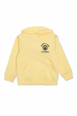 Sporty & Rich Kids ŻÓŁTY Bluza z nadrukiem