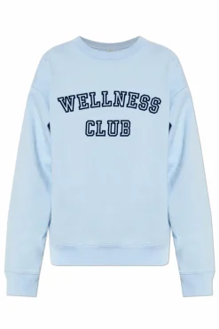 Sporty & Rich NIEBIESKI Bluza z logo