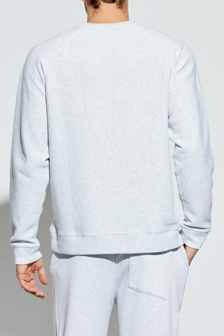 Sporty & Rich SZARY Bluza z nadrukiem