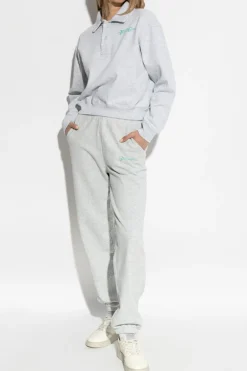Sporty & Rich SZARY Spodnie dresowe