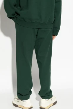 Sporty & Rich ZIELONY Spodnie dresowe z kolekcji `New York`