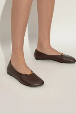 Stella McCartney BRĄZOWY Baleriny `Ryder`