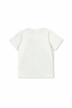Stella McCartney Kids BIAŁY T-shirt z nadrukiem