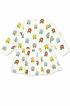 Stella McCartney Kids BIAŁY Sukienka z motywem kwiatowym