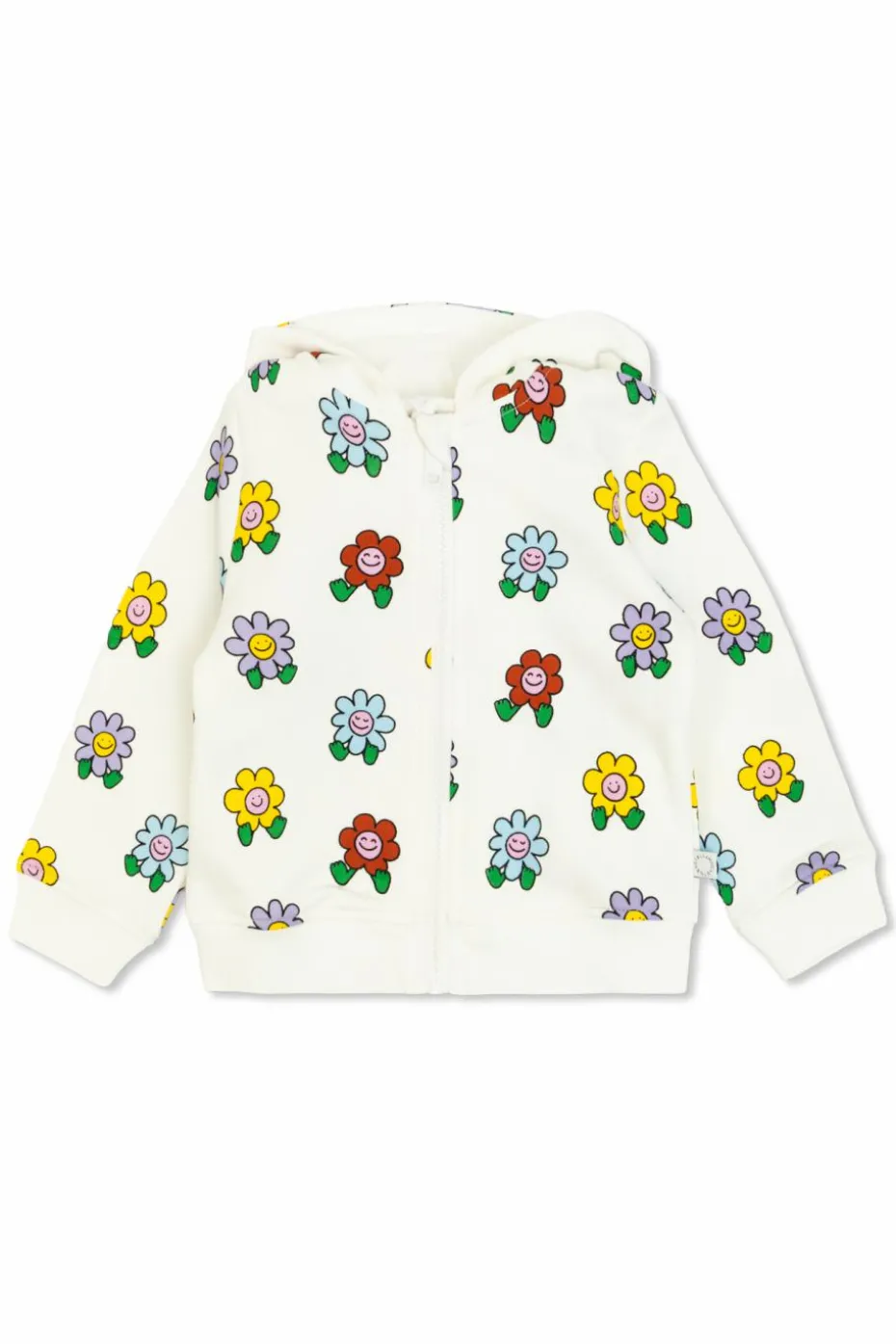 Stella McCartney Kids BIAŁY Bluza z kapturem