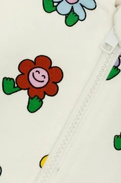 Stella McCartney Kids BIAŁY Bluza z kapturem