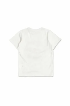 Stella McCartney Kids BIAŁY T-shirt z nadrukiem