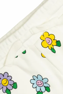 Stella McCartney Kids BIAŁY Spodnie dresowe