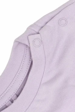 Stella McCartney Kids FIOLETOWY T-shirt z nadrukiem