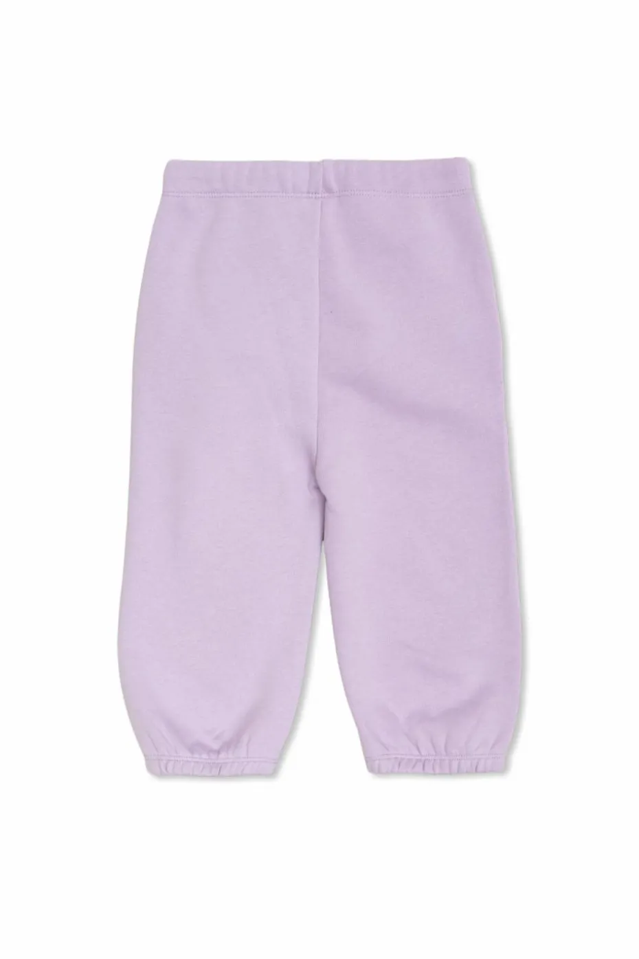 Stella McCartney Kids FIOLETOWY Spodnie z nadrukiem