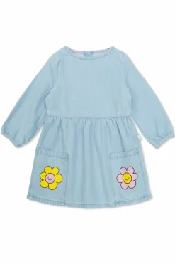 Stella McCartney Kids jasnoniebieski Sukienka jeansowa