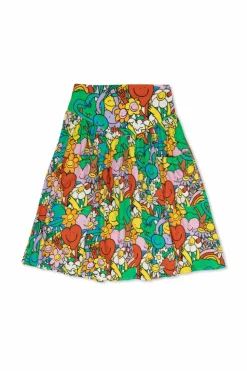 Stella McCartney Kids MULTIKOLOR Wzorzysta spódnica