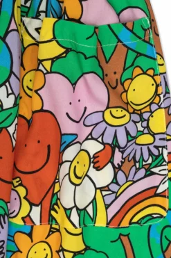 Stella McCartney Kids MULTIKOLOR Wzorzysta spódnica