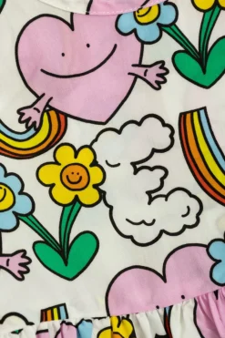Stella McCartney Kids MULTIKOLOR Sukienka ze wzorami