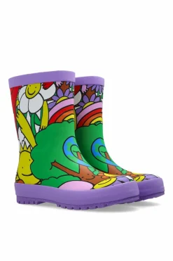 Stella McCartney Kids MULTIKOLOR Kalosze z nadrukiem