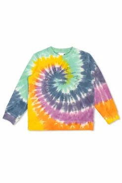 Stella McCartney Kids MULTIKOLOR Bluza z efektem `Tie-dye`