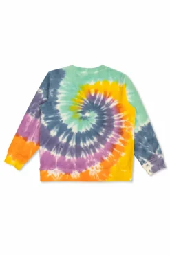 Stella McCartney Kids MULTIKOLOR Bluza z efektem `Tie-dye`