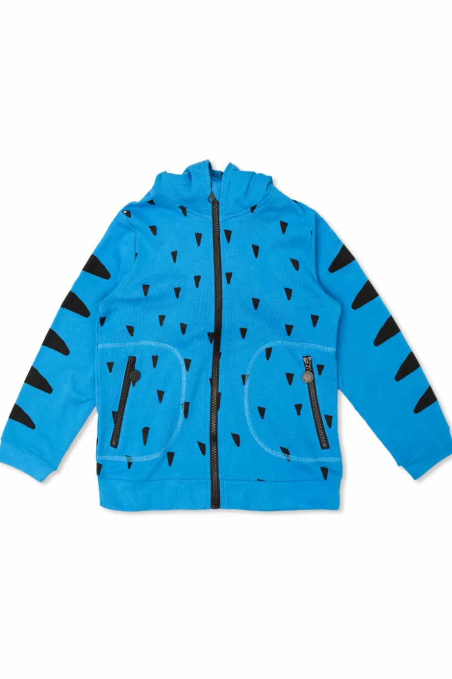 Stella McCartney Kids NIEBIESKI Bluza z kapturem