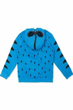 Stella McCartney Kids NIEBIESKI Bluza z kapturem