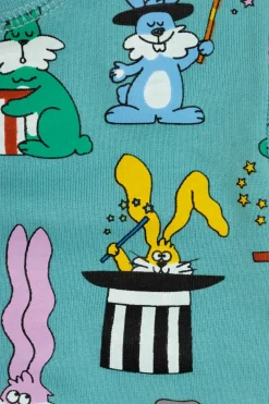 Stella McCartney Kids NIEBIESKI Zestaw: bluza i szorty