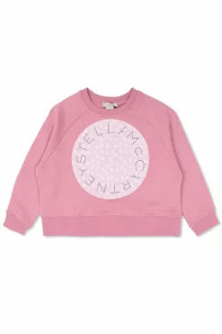 Stella McCartney Kids RÓŻOWY Bluza z nadrukiem