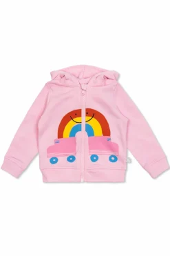 Stella McCartney Kids RÓŻOWY Bluza z kapturem