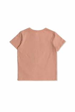 Stella McCartney Kids RÓŻOWY T-shirt z kolorowym nadrukiem