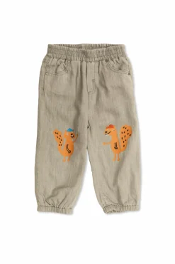 Stella McCartney Kids SZARY Spodnie z nadrukiem