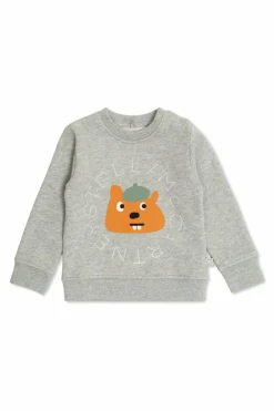 Stella McCartney Kids SZARY Bluza z logo