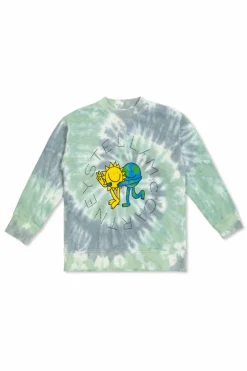 Stella McCartney Kids ZIELONY Bluza z nadrukiem