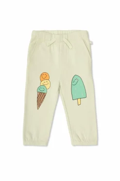 Stella McCartney Kids ZIELONY Spodnie dresowe