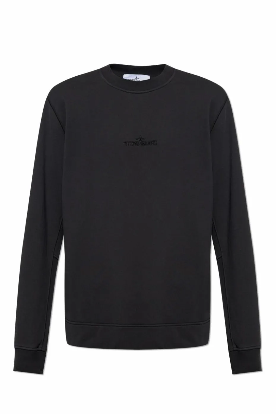Stone Island CZARNY Bluza z logo