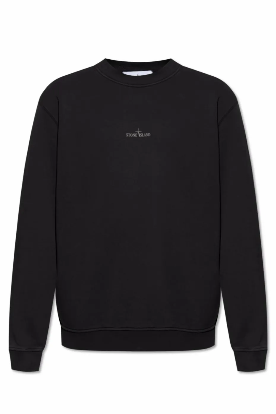 Stone Island CZARNY Bluza z logo