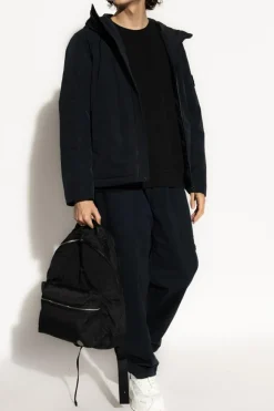 Stone Island CZARNY Bluza z logo