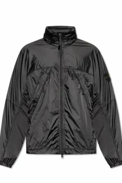 Stone Island CZARNY Kurtka `Ripstop Light`