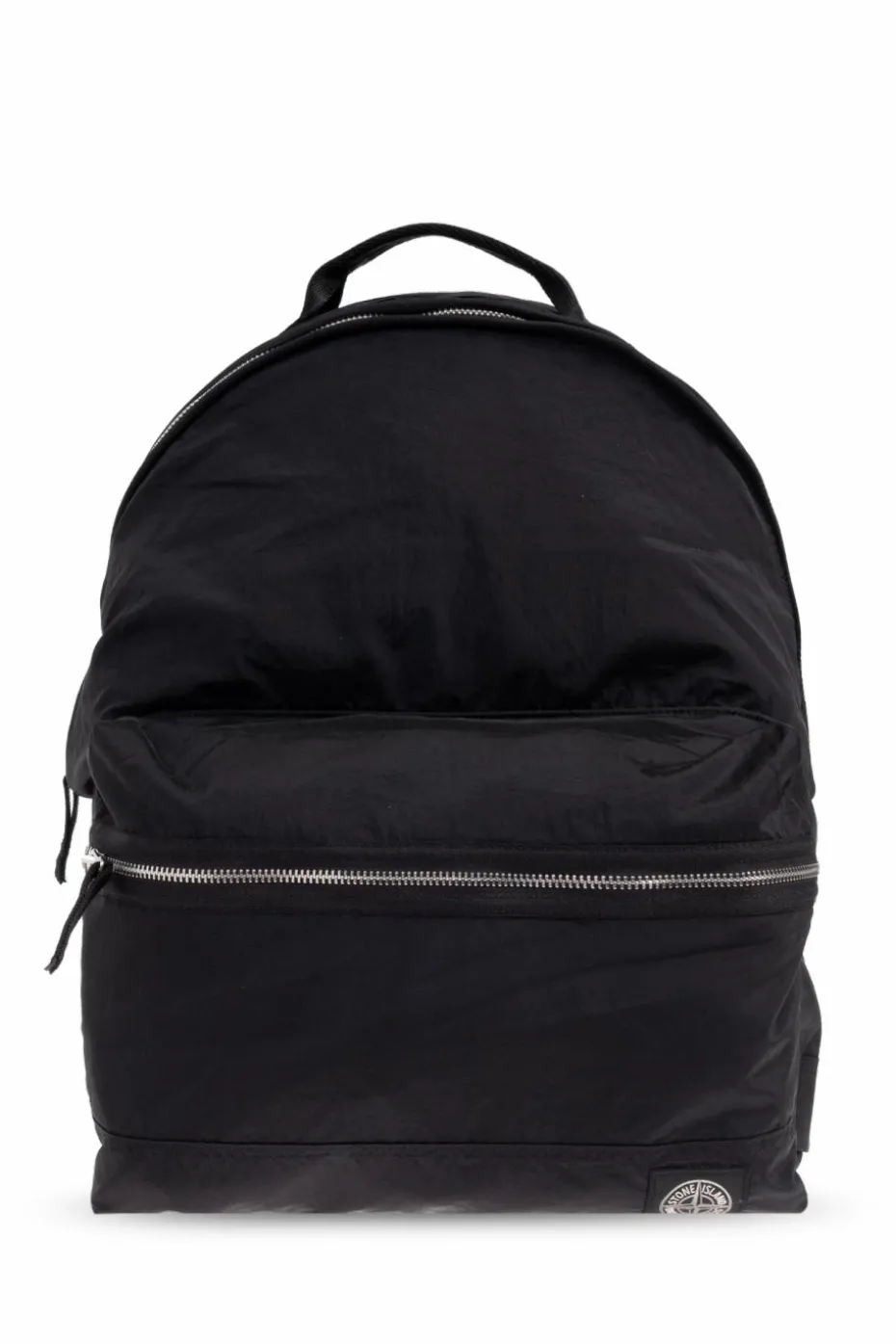 Stone Island CZARNY Plecak z logo