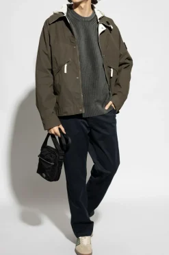 Stone Island CZARNY Spodnie z logo